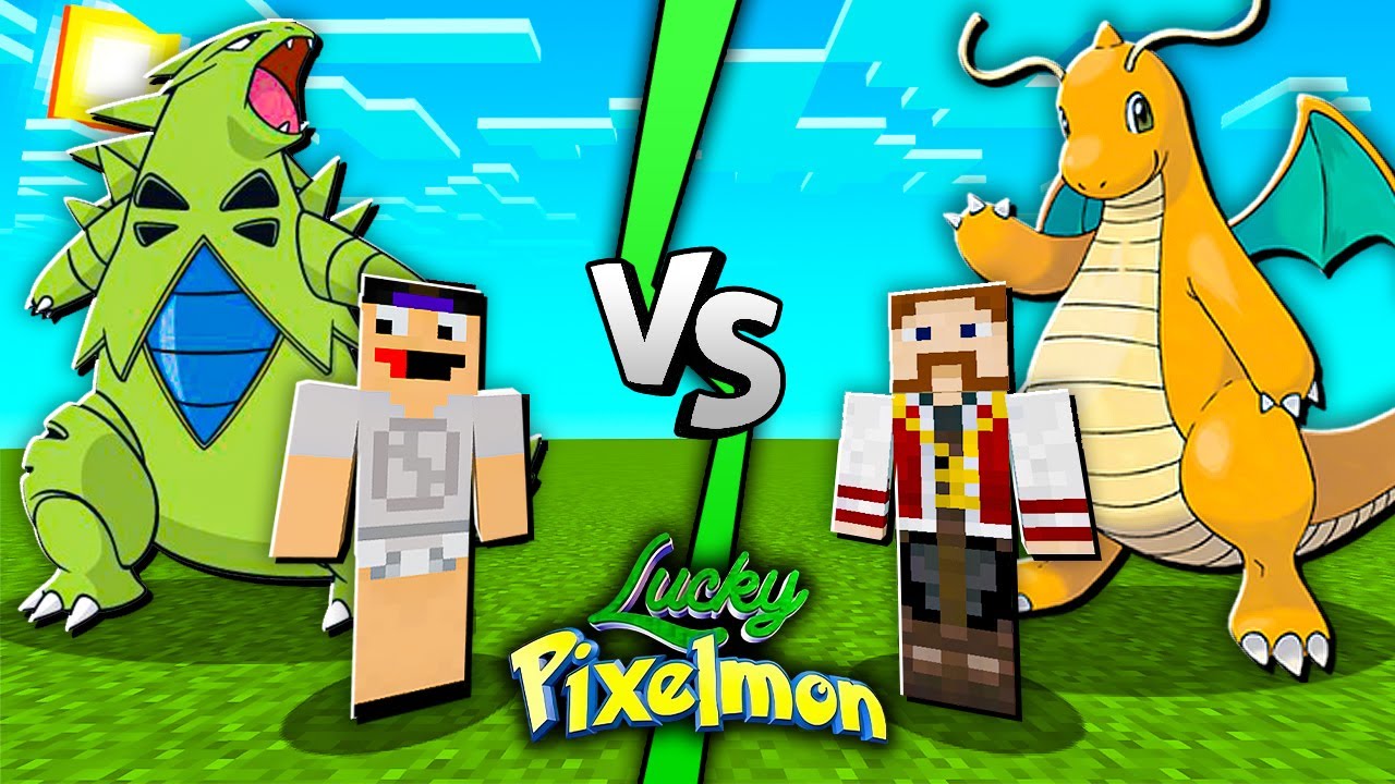 Joguei LUCKY PIXELMON com LUIZ depois de 10 ANOS no MINECRAFT