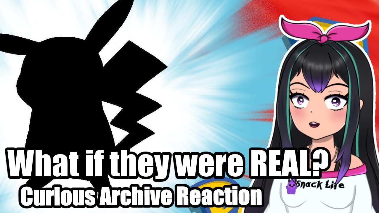 If Pokémon were REAL!| React: Curious Archive | #react #reaction #animals #pokemon  #vtuber #asmr
