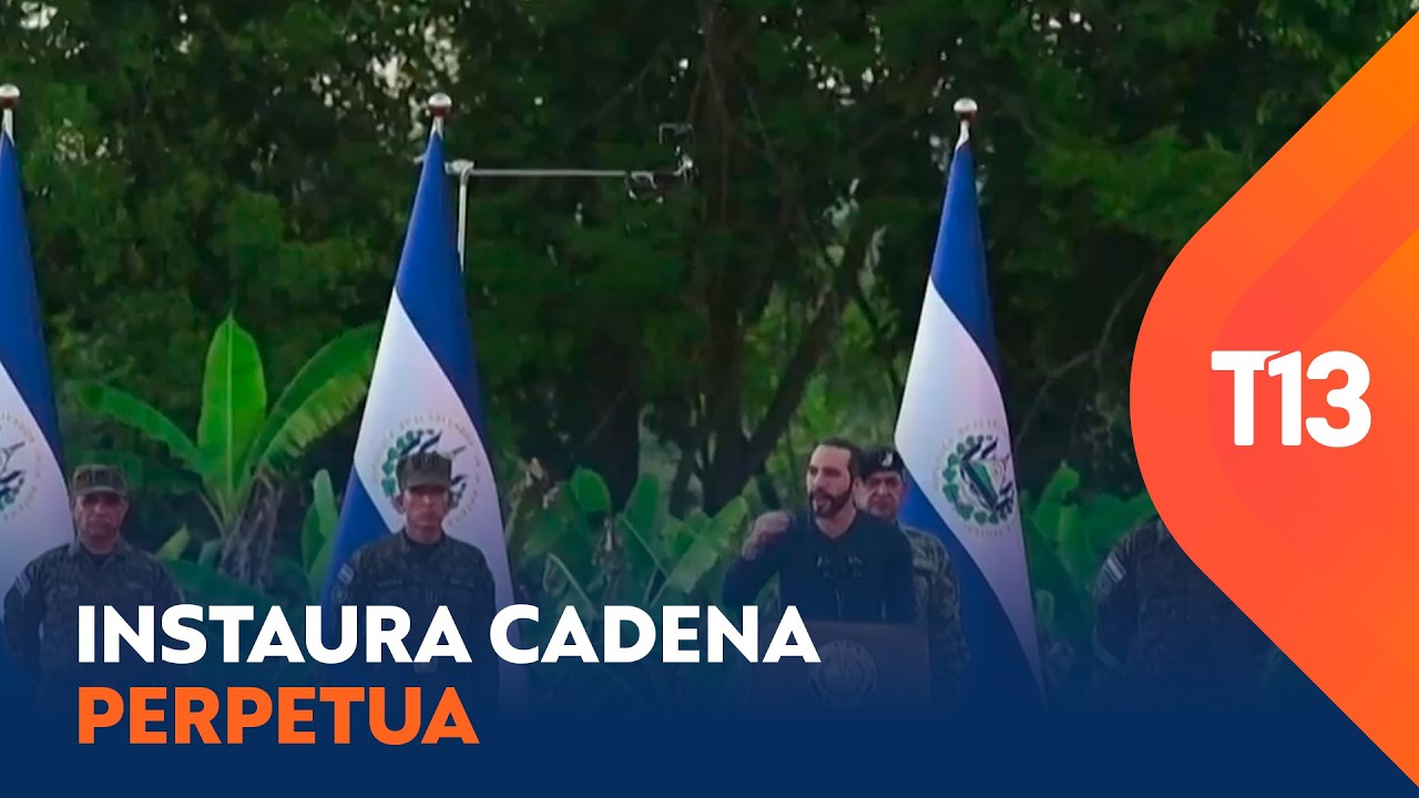 Bukele logra reforma que instaura cadena perpetua para homicidas, terroristas y violadores