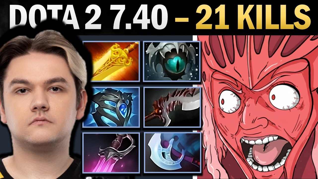 Spectre — профессиональный керри с 21 убийством и 1000 XPM — геймплей Dota.