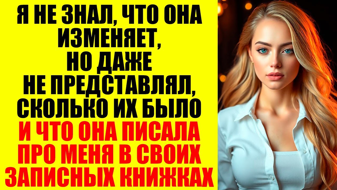 Я Не Знал, Что Она Изменяет, Но Даже Не Представлял, Сколько Их Было И Что Она Писала Про Меня...