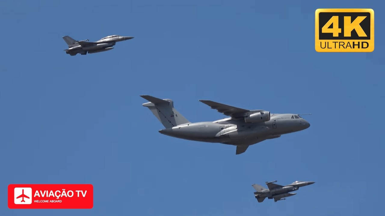 F-16M and KC-390 - Força Aérea Portuguesa - Base Aérea Nº 8 Maceda, Ovar