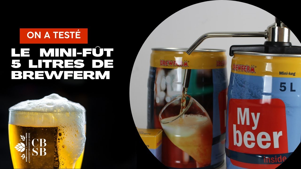 On a testé le mini-fût 5 litres