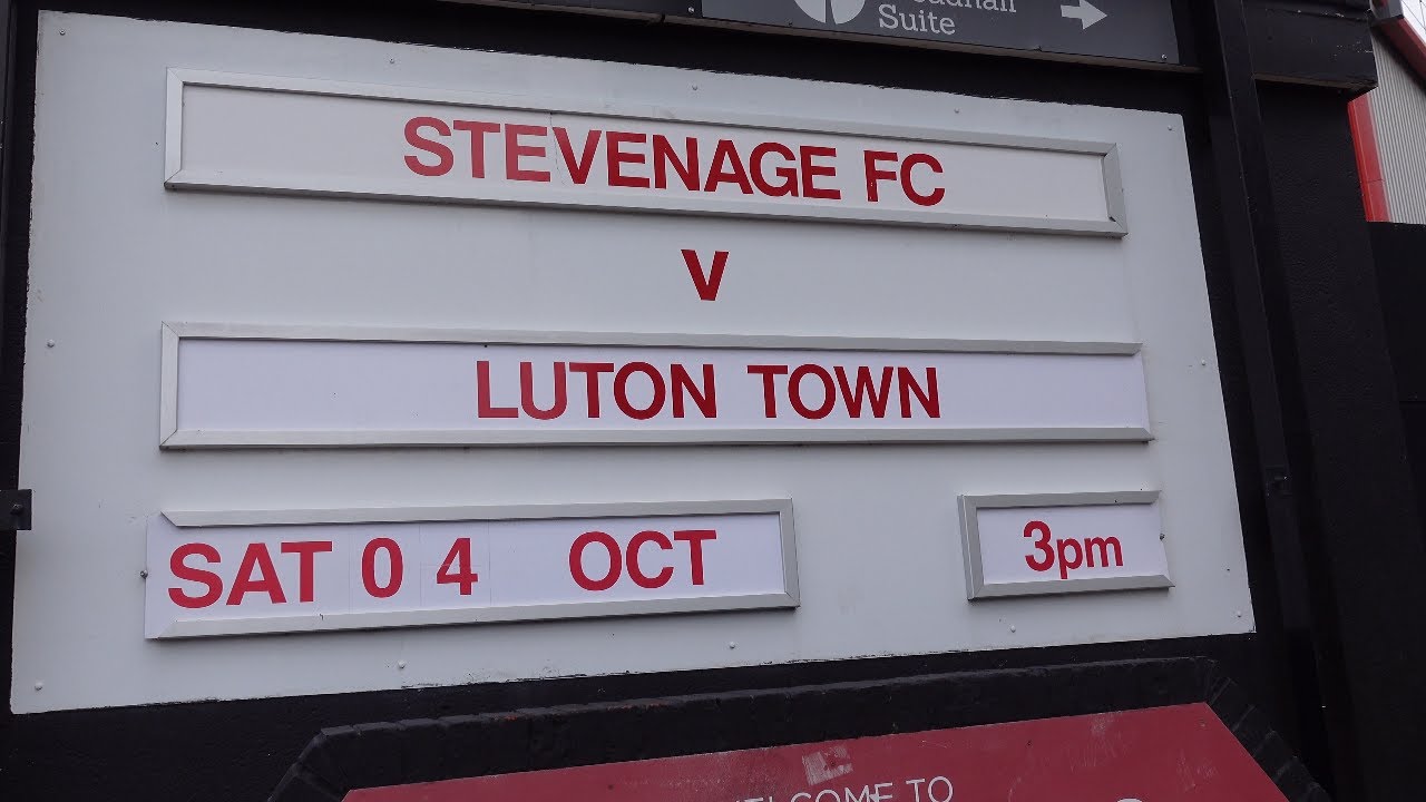 Stevenage FC vs Luton Town FC Full Vlog #lutontownfc #stevenagefc  #football #efl #ltfc #lutontown