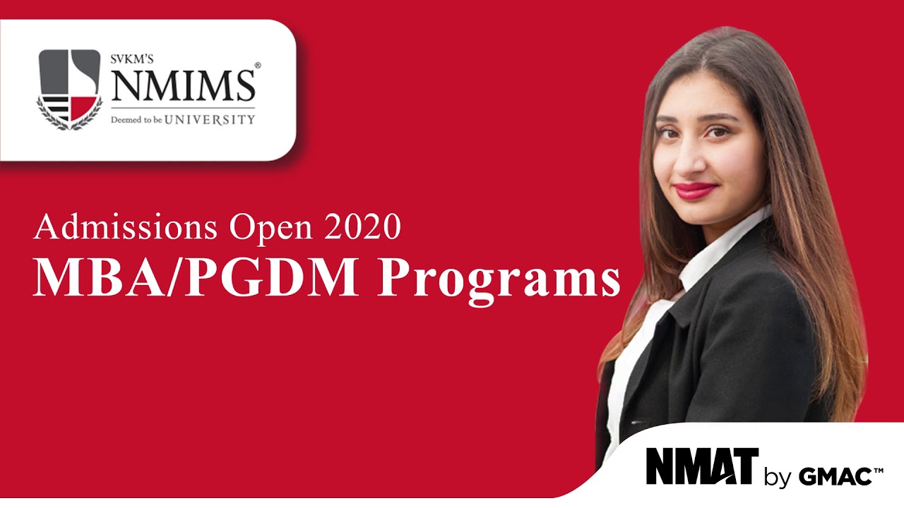 NMAT MBA PGDM Admission 2020
