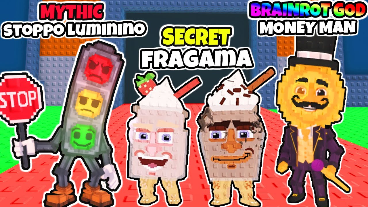 ZDOBYŁEM WSZYSTKIE NOWE SECRETY Z UPDATE W STEAL A BRAINROT! Roblox