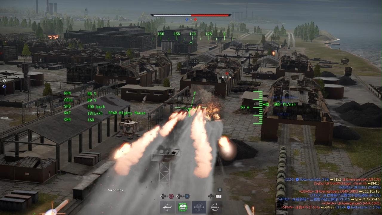 More Helicopter Rocket Runs