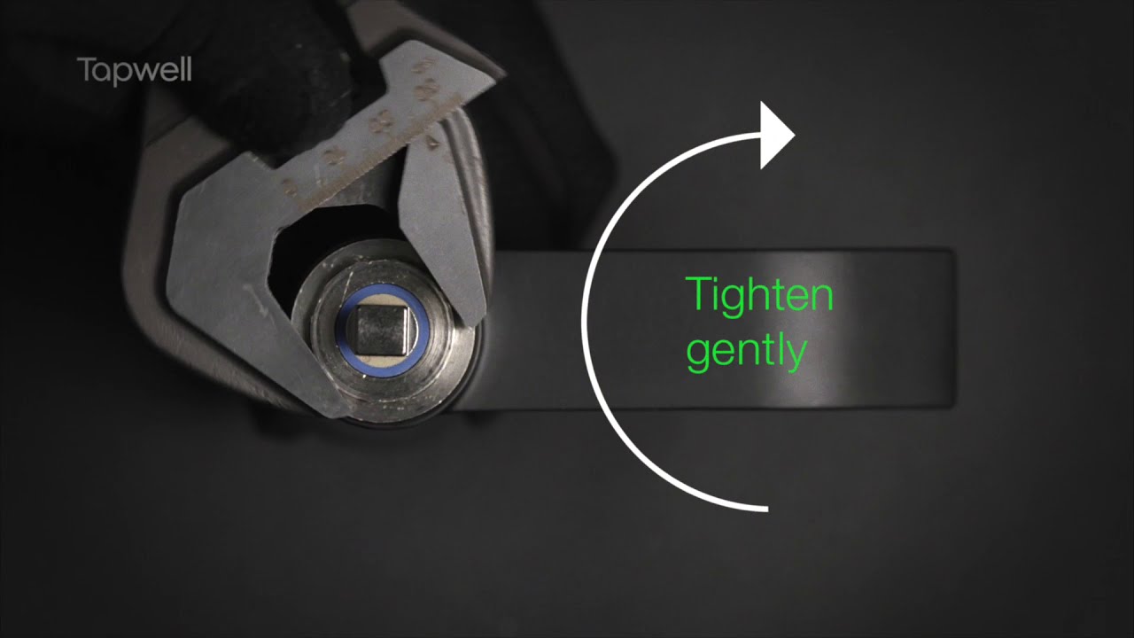 Tapwell Replacing Ceramic Cartridge - Quick Tips