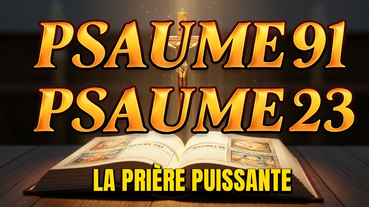 PRIÈRE DU JOUR 13 MARS – PSAUME 91 et PSAUME 23–Les deux PRIÈRES LES PLUS PUISSANTES de la BIBLE
