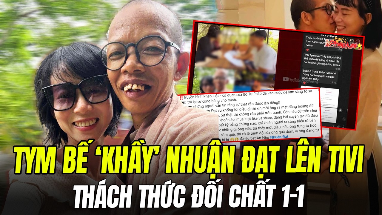 TYM BẾ 'KHẦY' NHUẬN ĐẠT LÊN TIVI, THÁCH THỨC ĐỐI CHẤT 1-1