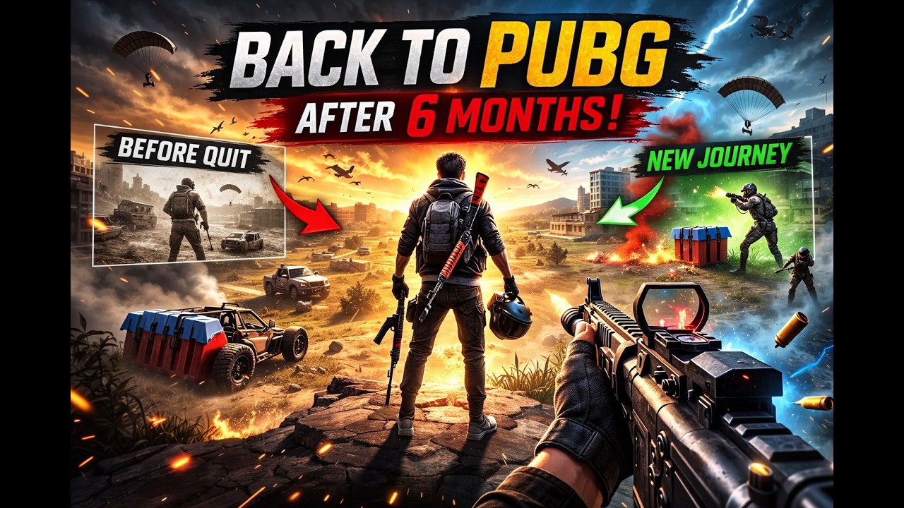 I Returned to PUBG Mobile After 6 Months… 😱 Am I Still Good?