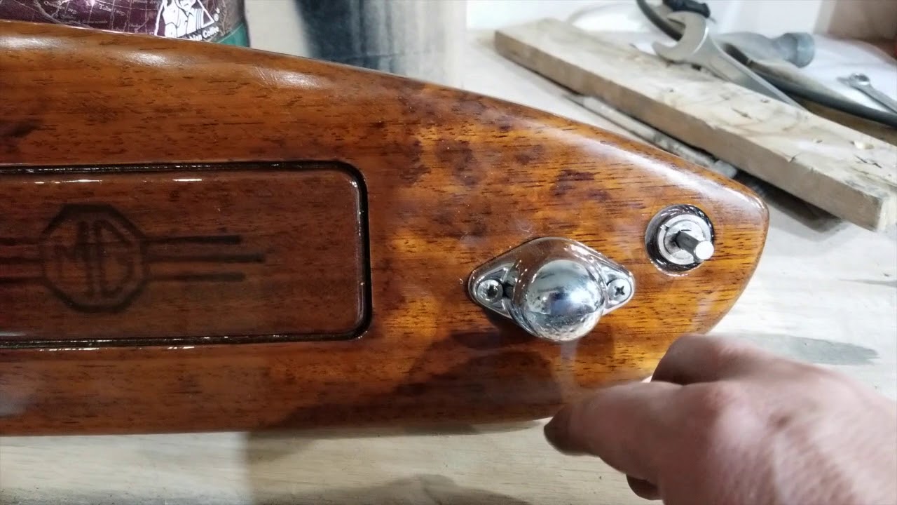 1958 MGA Restoration 21c Dash is Done