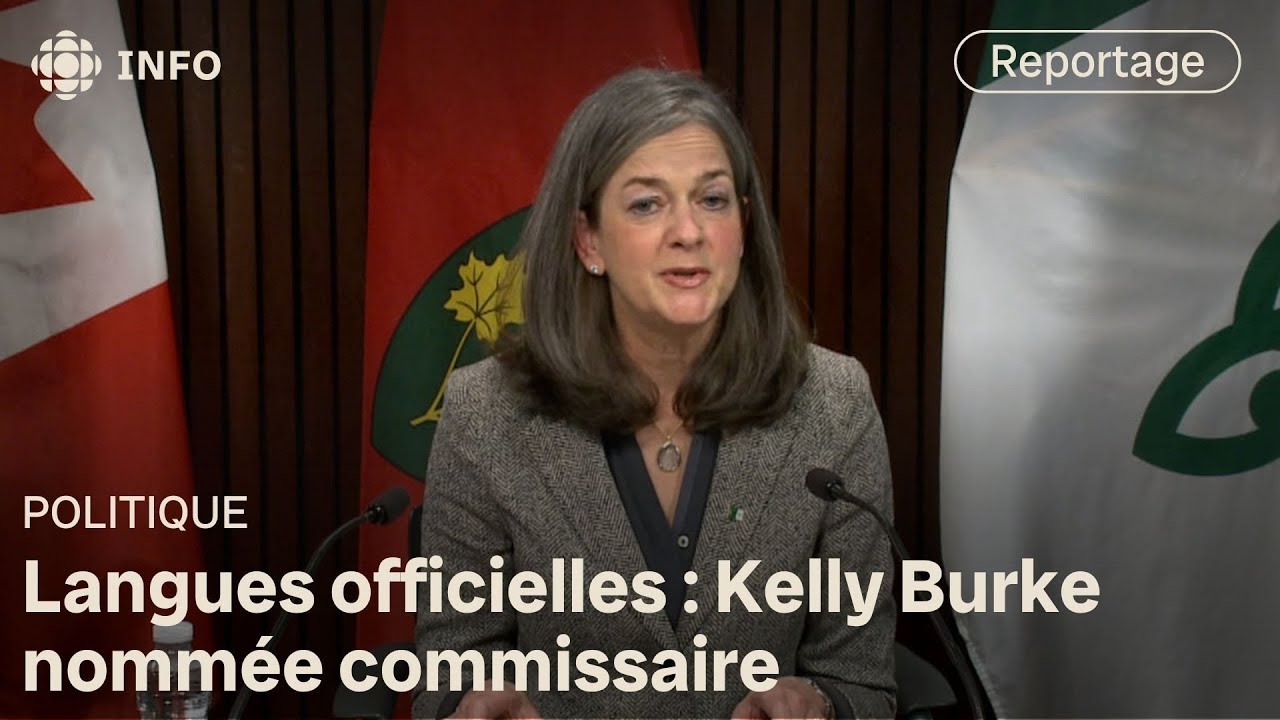 Kelly Burke est nomm&eacute;e commissaire aux langues officielles