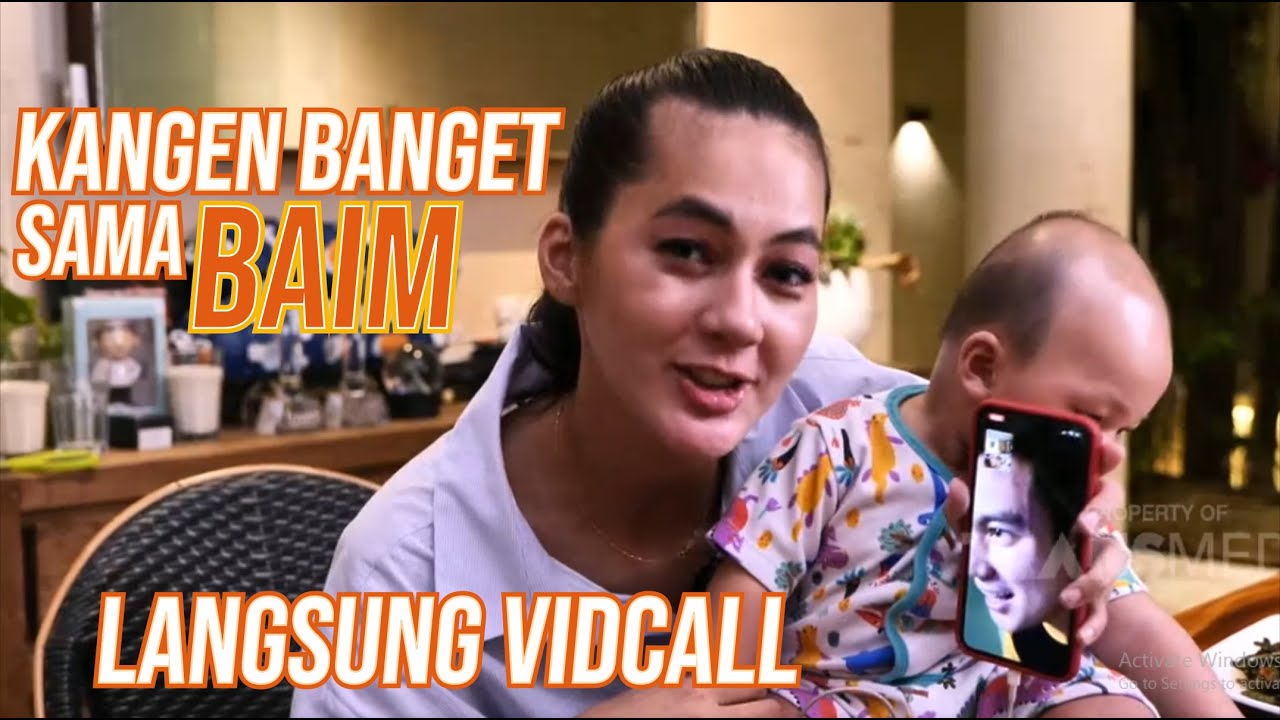 Mama Paula dan Kiano Kangen Sama Papa Baim, Langsung Video Call | KELUARGA BOSQUE (1/8/20) P4