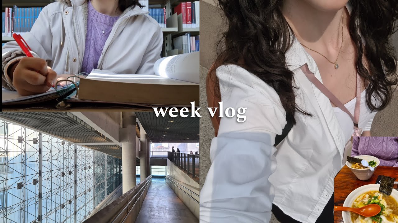 Week Vlog - estudante de arquitetura |  trabalho e faculdade 🏗🏛👷🏻‍♀️ (real life)