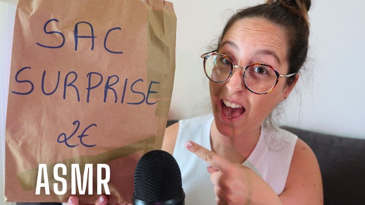 ASMR - OUVERTURE D'UN SAC SURPRISE À 2€ ! 👀