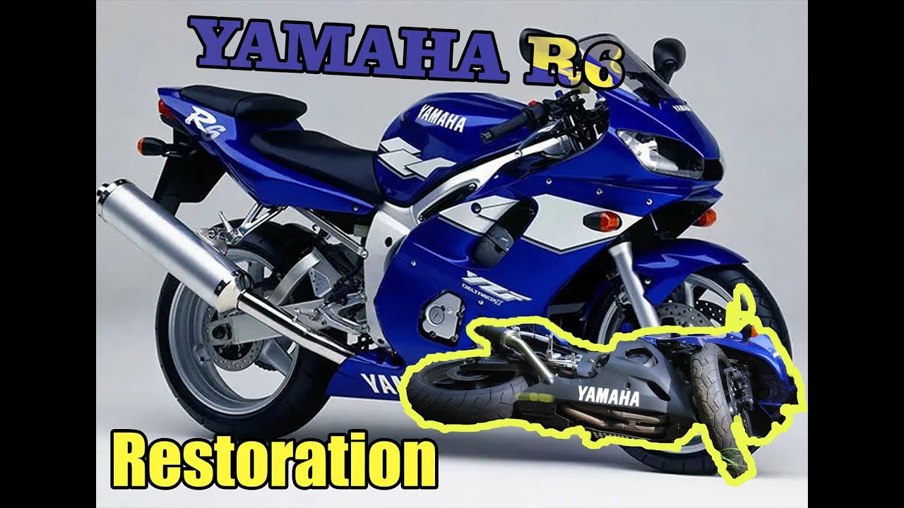 Ultimate Yamaha R6 Rebuild Timelapse | Motorcycle Restoration | ASMR