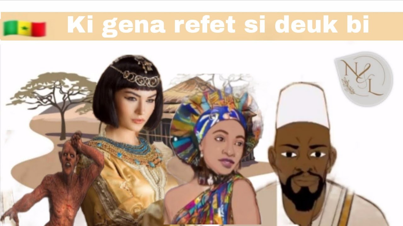 Histoire Xalé bu jigeen bi ak Jinné ji.. En wolof