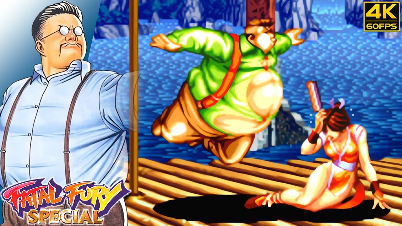 Fatal Fury Special - Cheng Sinzan (Arcade / 1993) 4K 60FPS