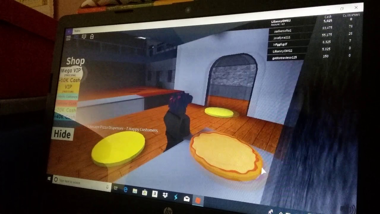 My first time playing roblox on pc