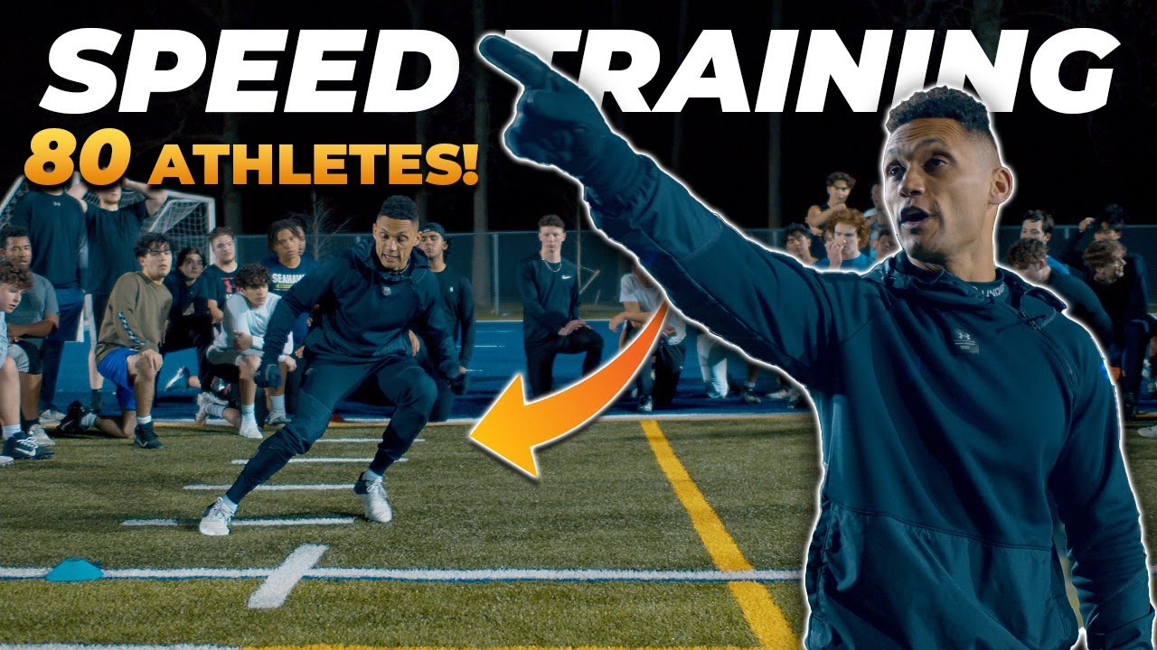 Full Team Sports Performance SPEED, AGILITY and REACTION Training Session #BTS