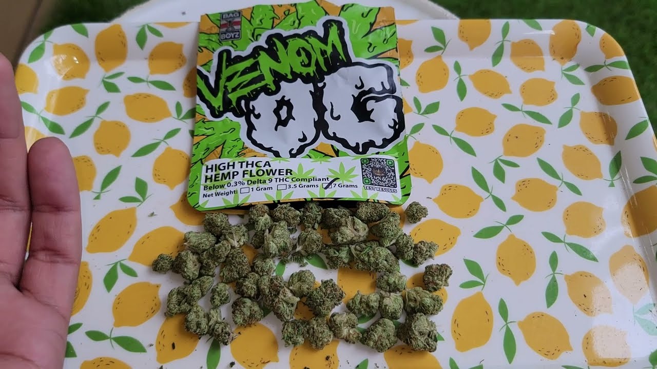 THCa King (Unboxing) - Venom OG Review