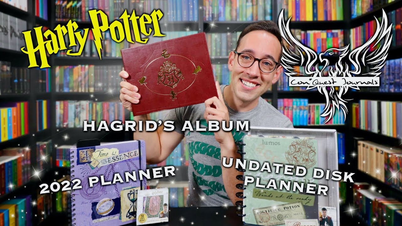 BRAND NEW Harry Potter 2022 Planner, Hagrid's Photo Album, & MORE | ConQuest Journals