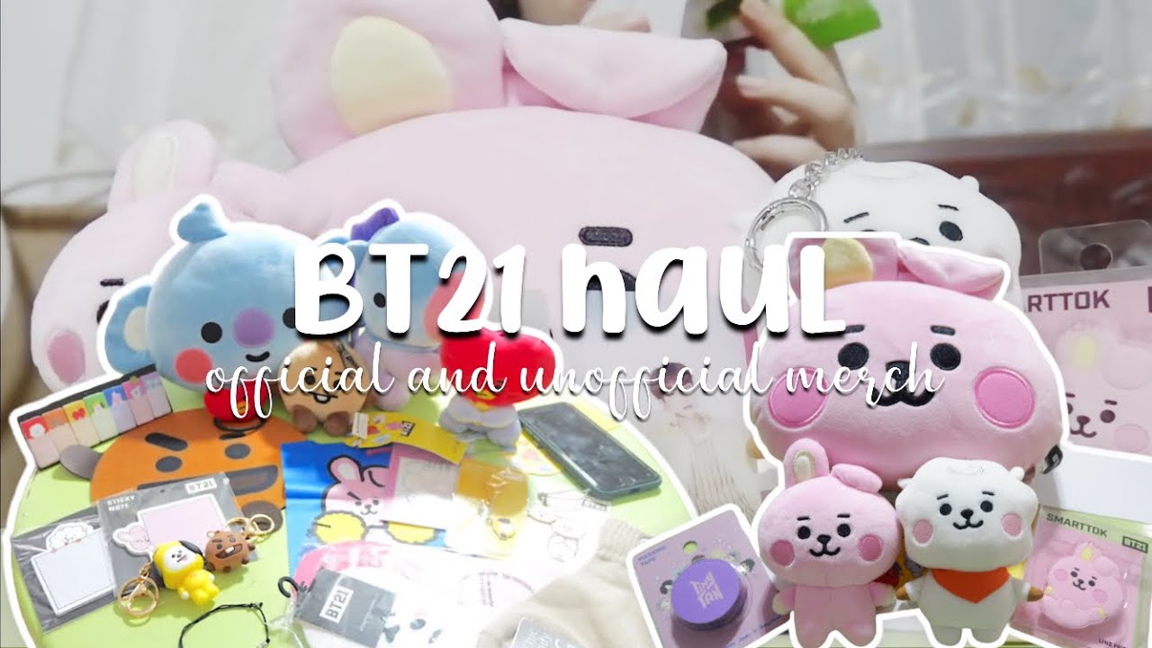 Unboxing BT21 Haul | Official & Unofficial Merch | Army Diary | kimmystories