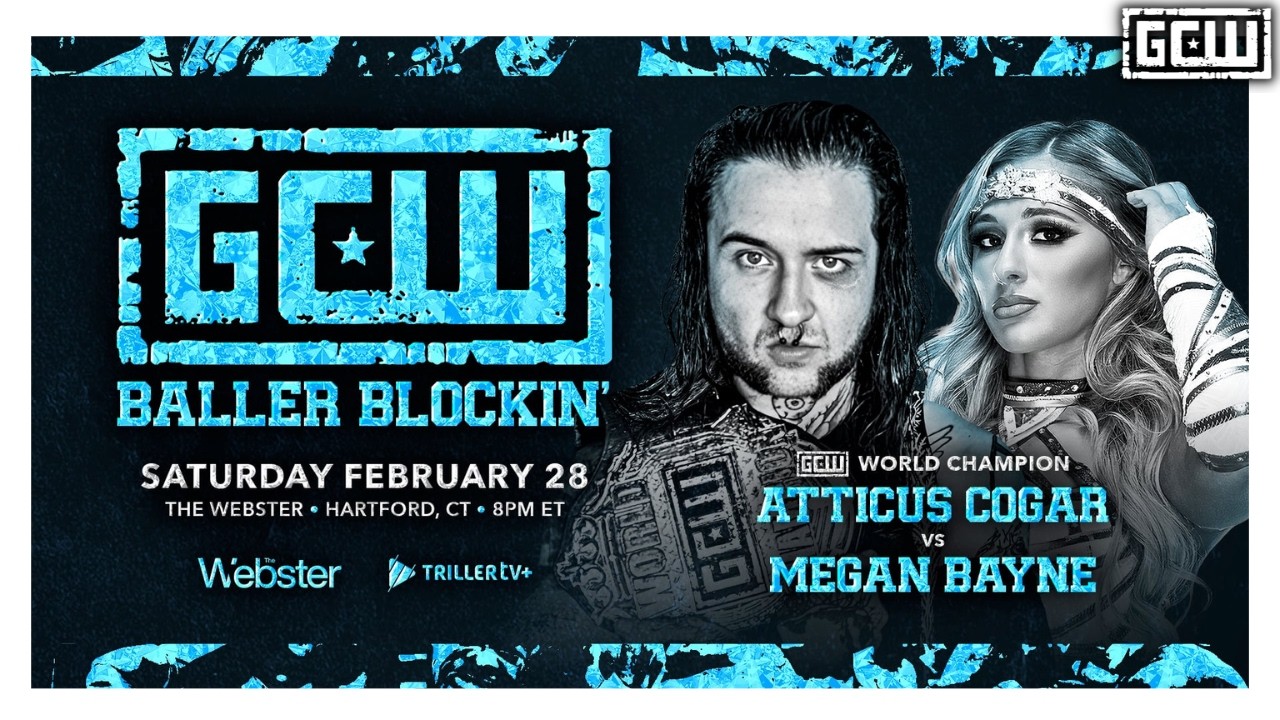 GCW — Аттикус Когар (ч) против Меган Бейн II | ХАЙП ВИДЕО | #GCWBALLER