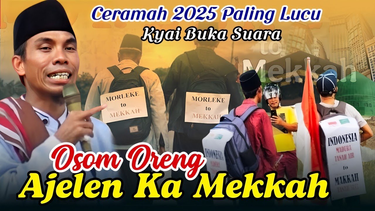 Ceramah Terbaru 2025 Paling Lucu 🤣 KH KHOLIL YASIN Terbaru 2025 | Jalan Kaki Ke Mekkah