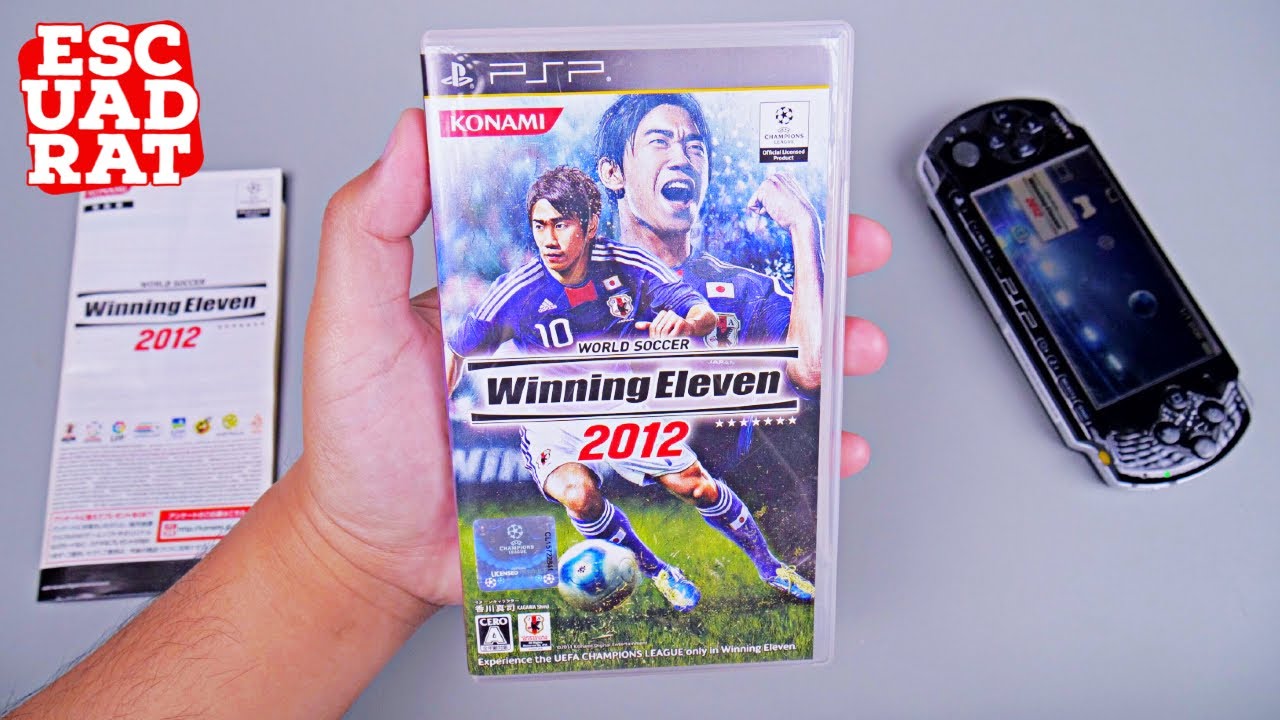 WE 2012 PSP - Распаковка и игровой процесс World Soccer Winning Eleven 2012 PlayStation Portable