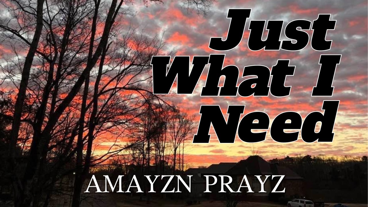 Just What I Need - AMAYZN PRAYZ