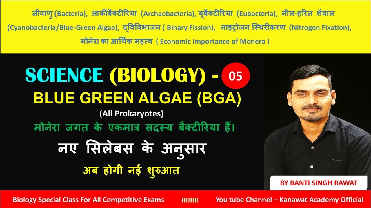 Blue Green Algae | Cyanobacteria | Biology Notes for SSC, UPSC, MP TET, RAILWAY Exam & All Exams