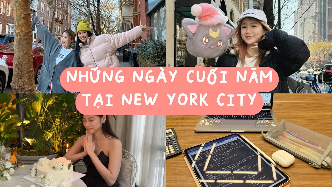 Vlog: Những ngày cuối năm tại New York City 🎄