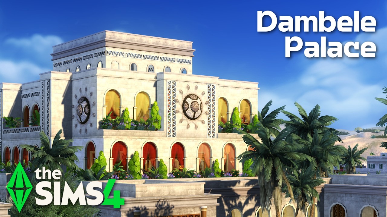 👑 The Royal Palace of Dambele | Sims 4 Royalty & Legacy