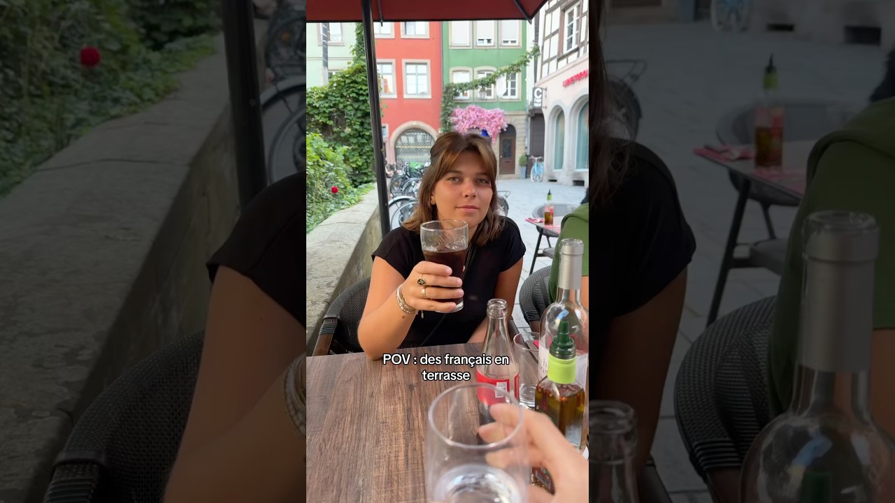 Des fran&ccedil;ais en terrasse | The world of Liza