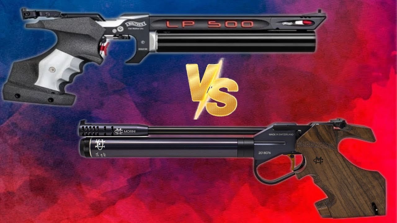 Morini 162EI Titanium VS Walther LP500 Meister Manufacture.@TheGunzoneNetwork 