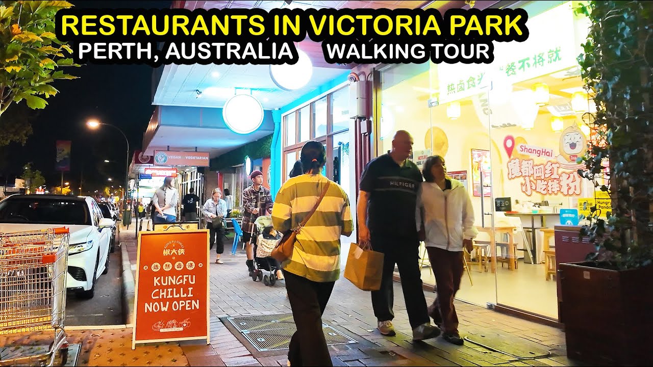 PERTH EATERIES WALK: Restaurants in Victoria Park (Perth, Australia)