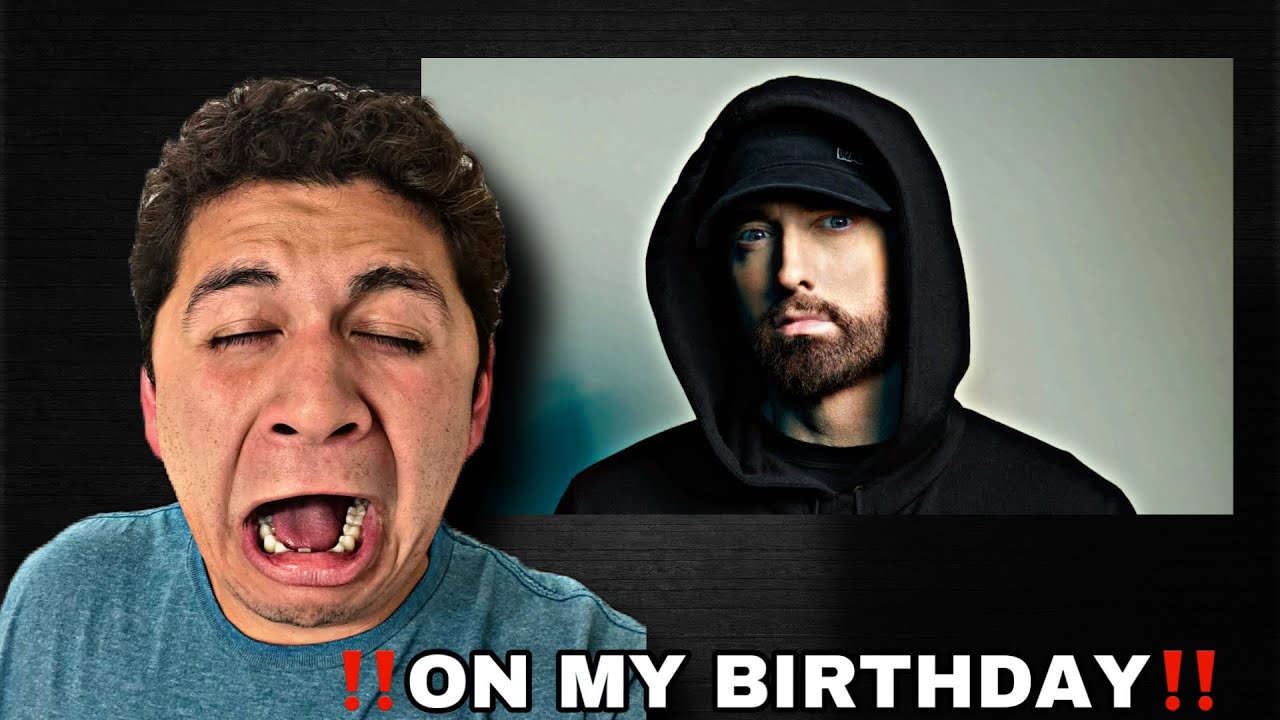 EMINEM DROPPED ON MY BIRTHDAY AND I *CRIED*