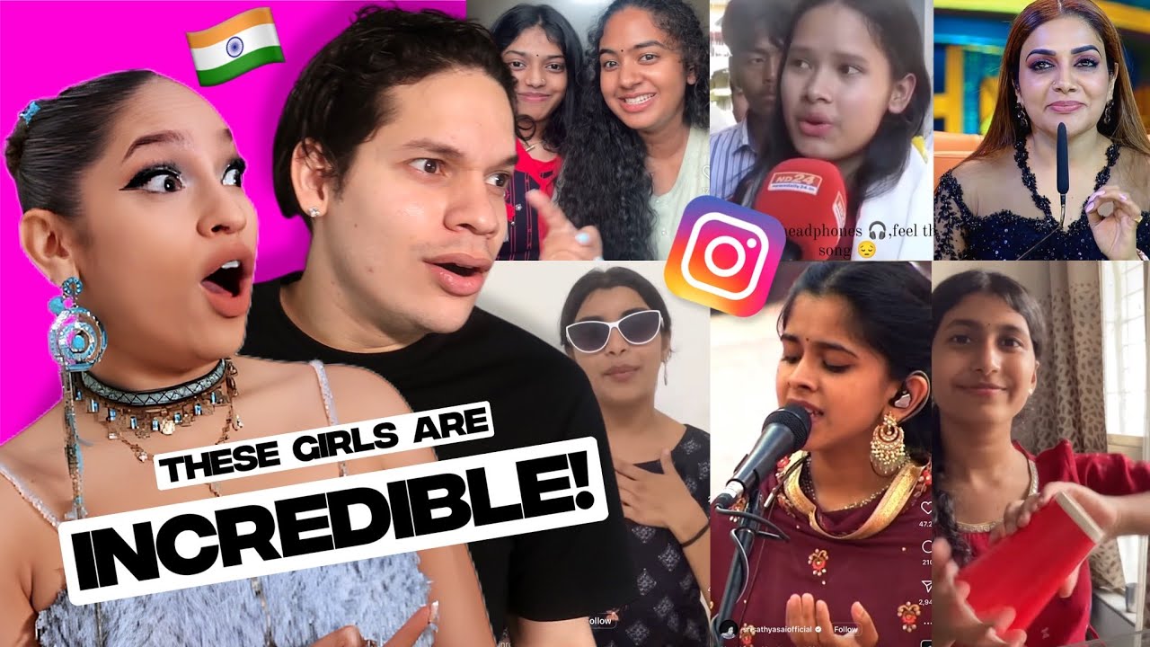 These Indian Girls can SING! Latinos react to Viral Female Indian Singers on Reels/TikTok