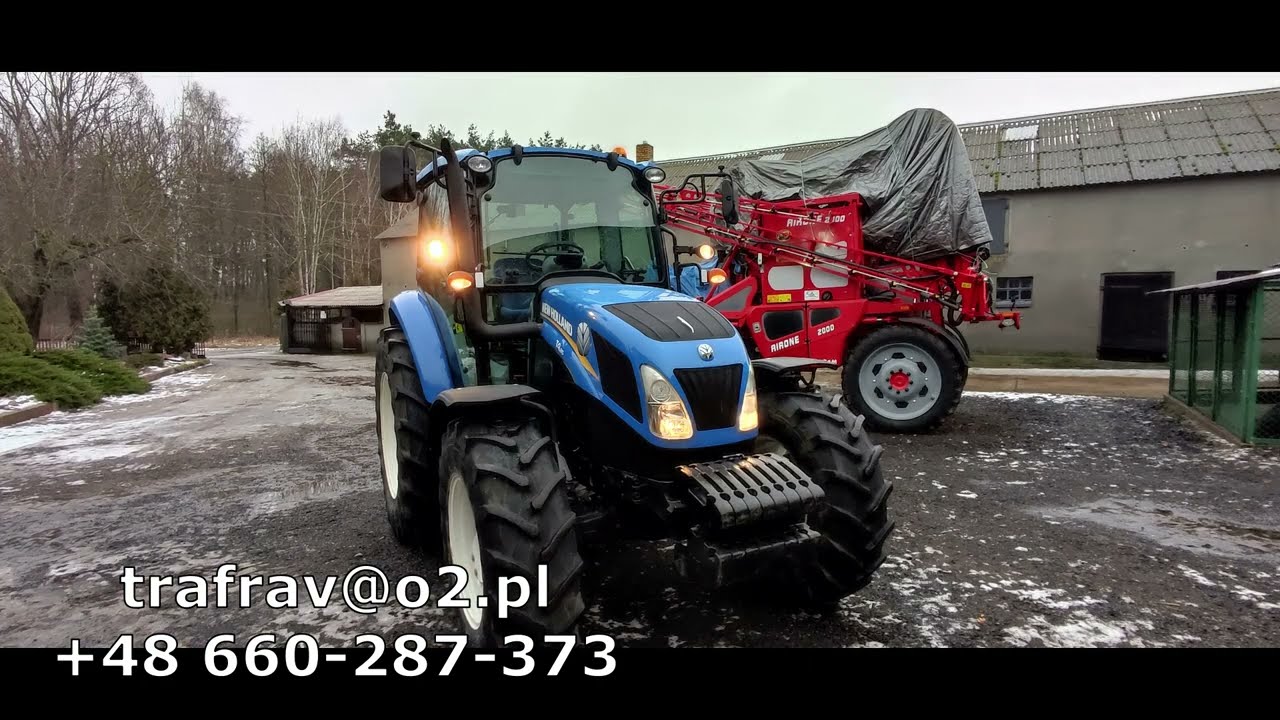 Prezentacja New Holland t4 85