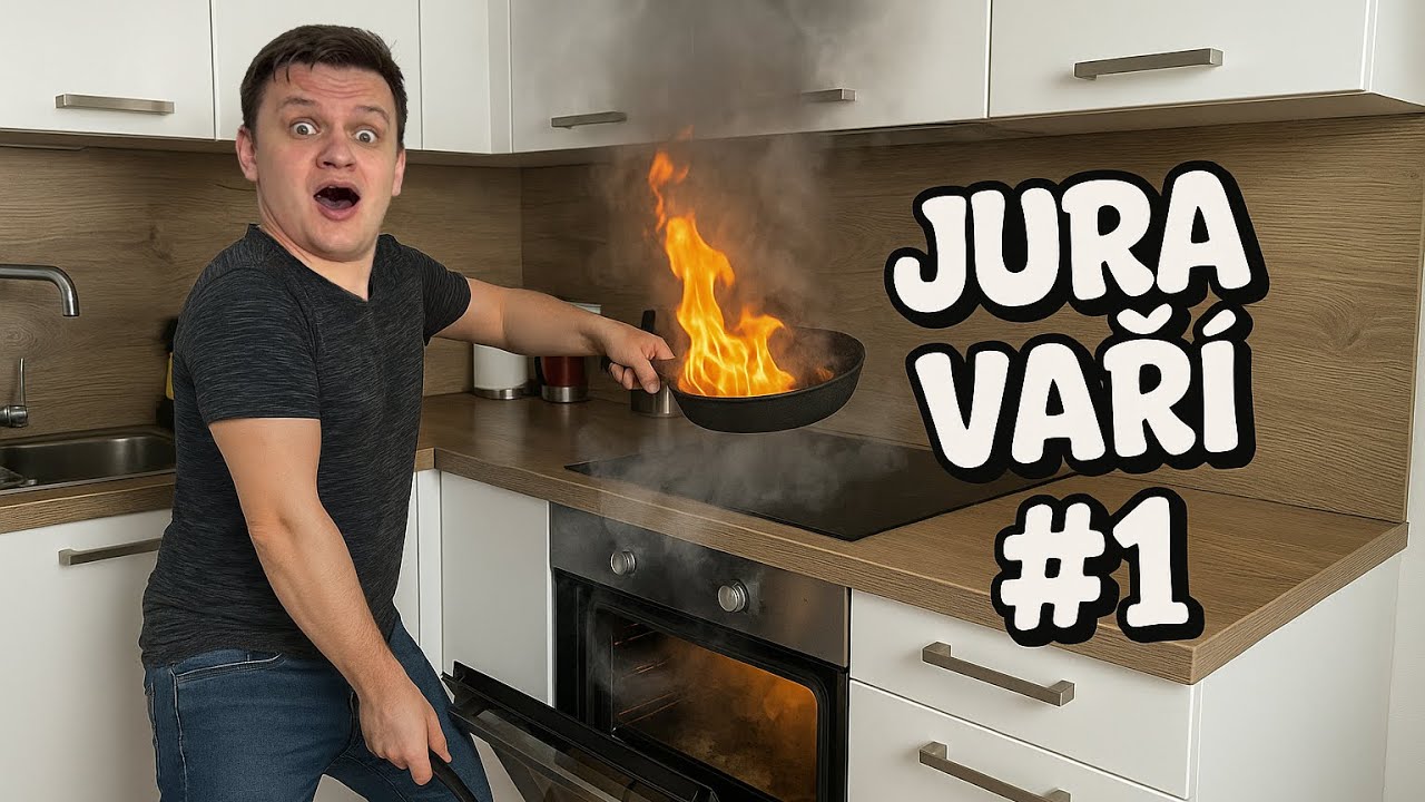 KUCHYŇ V PLAMENECH ... 🔥 | JURA VAŘÍ #1