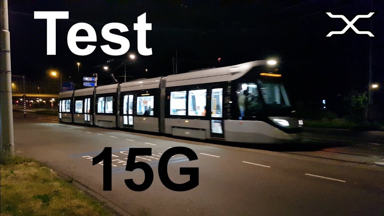 Testrit nieuwe tram Amsterdam | GVB 15G | CAF Urbos 100 | New tram