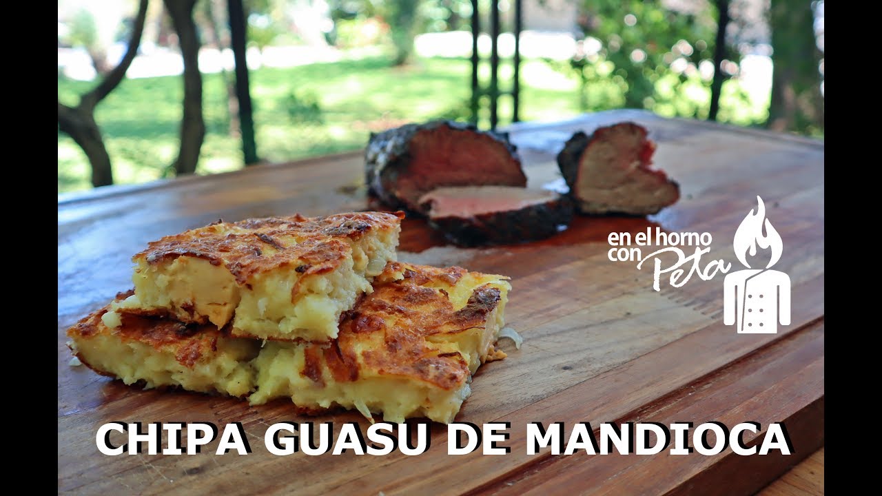 Chipa Guasú de Mandioca con Colita Cuadril