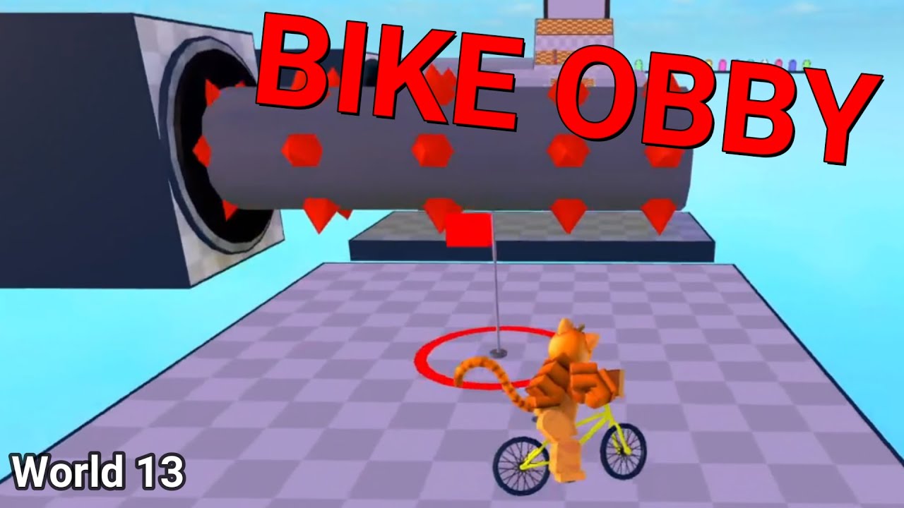 Obby But You're on a Bike (World 13) [Roblox]
