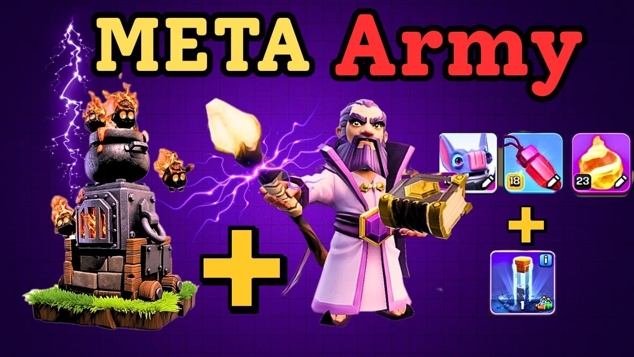 META Army TH18 Attack Strategy | Best META Army for Easy 3-Star 2025