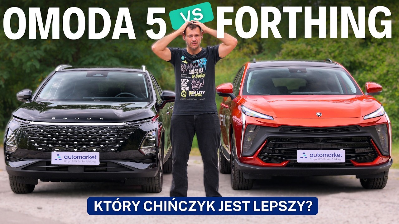 Omoda 5 vs Forthing T5 (T-Five) – Porównanie Chińskich SUV-ów