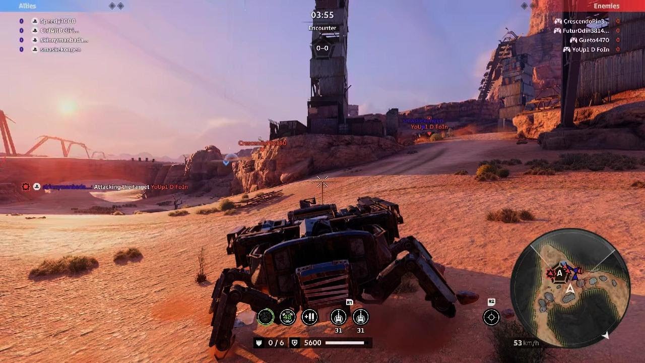 Crossout Clan War - JCO vs GROOT