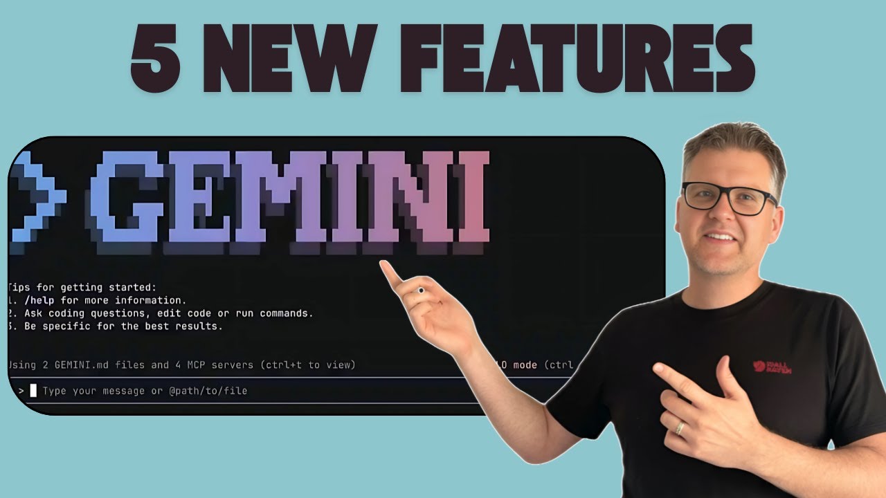 Free Gemini CLI Just Got WAY Better (5 New Features)