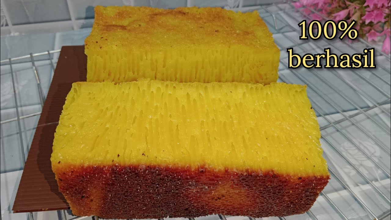 Dengan cara seperti ini 100% berhasil buat Bika Ambon full bersarang